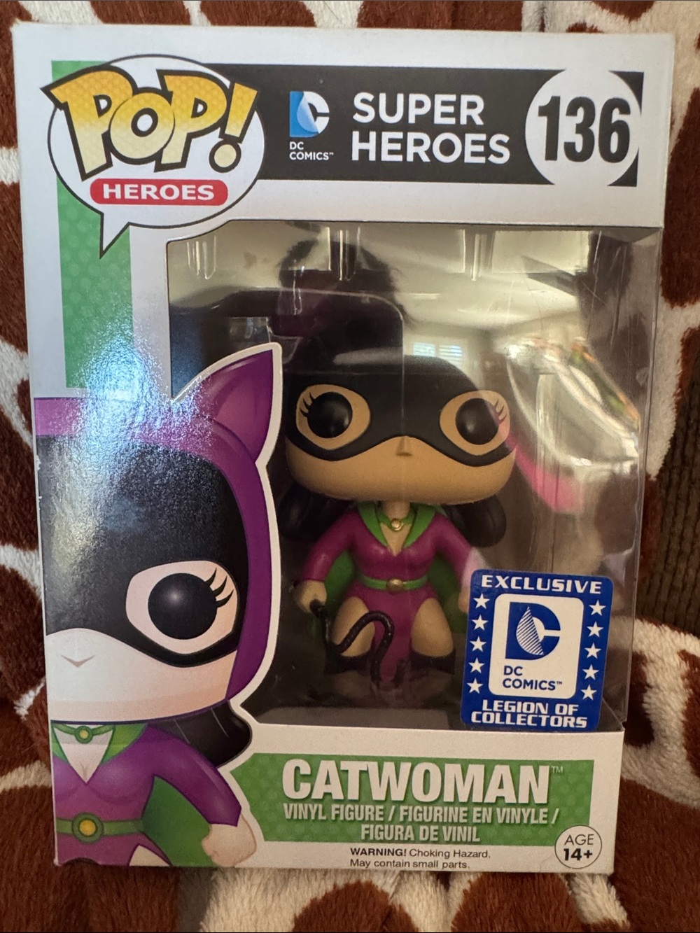 DC Comics Exclusive Huntress Funko Pop! Figure - Purple & Black